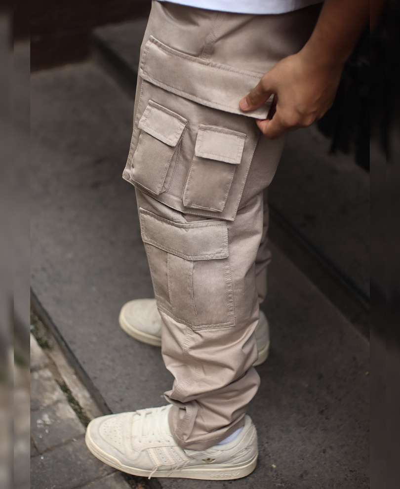 Glitter Cargo Pants anuke 【size36】beige Glitter Cargo Pants anuke 【size36】beige