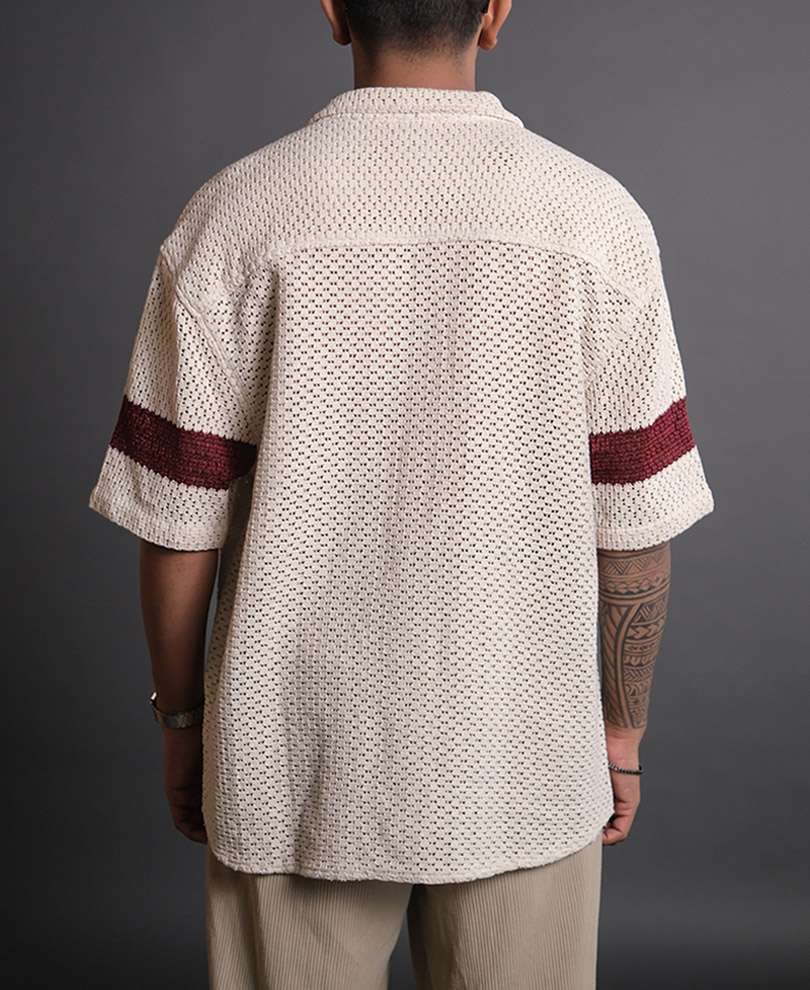 トップス rurumu patchwork oversized shirt $_57.JPG?set_id=8800005007