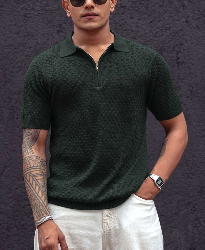 Shape Open Shirts/Green｜PERVERZE | パーバーズの公式